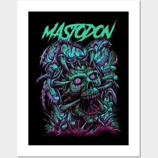 MASTODON BAND Posters and Art